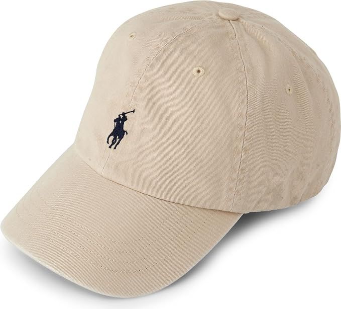 Ralph Lauren Mens Polo Sports Pony Logo Hat Cap (One Size, Nubuck) | Amazon (US)