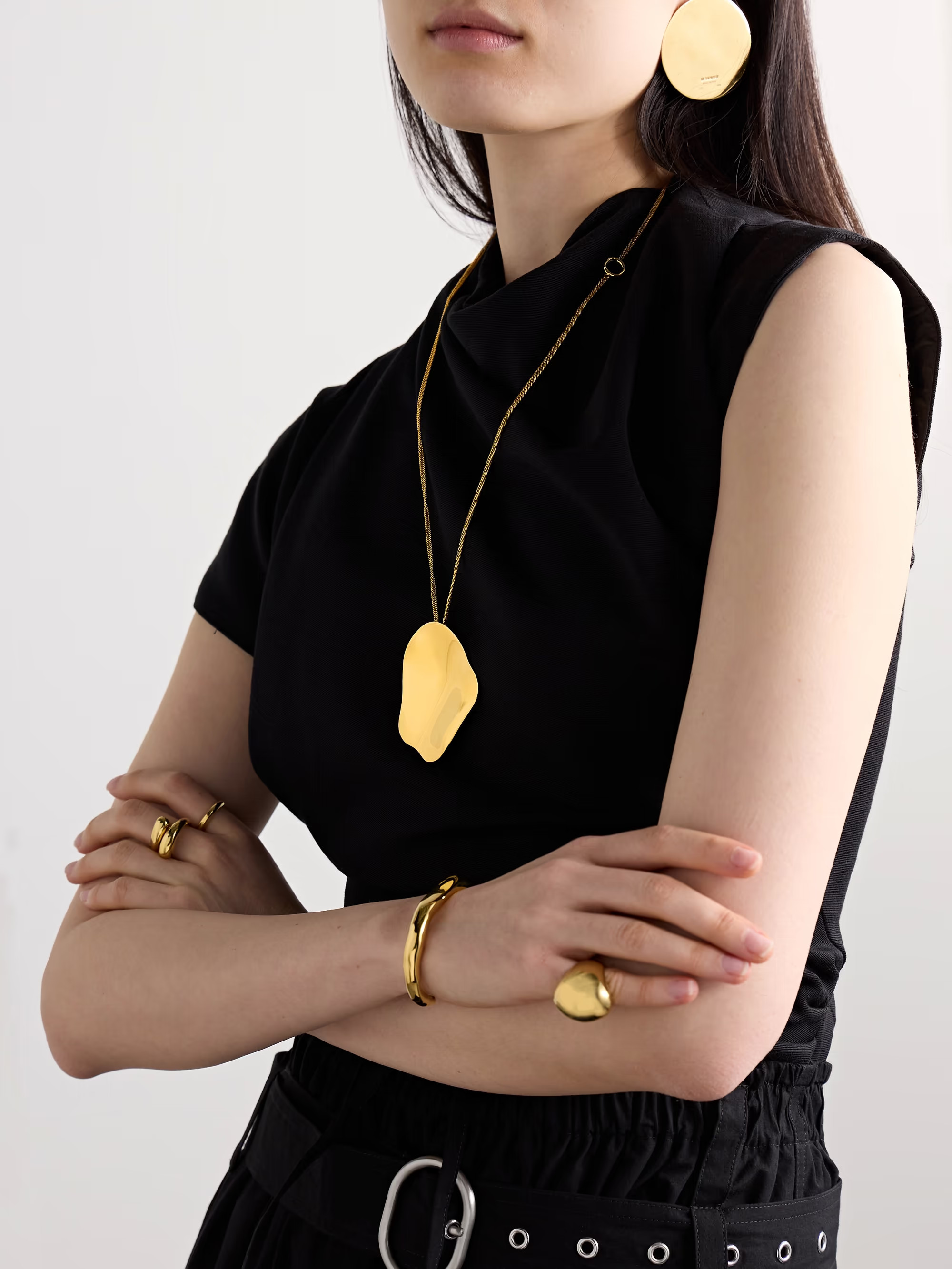 Gold-tone necklace | NET-A-PORTER (US)