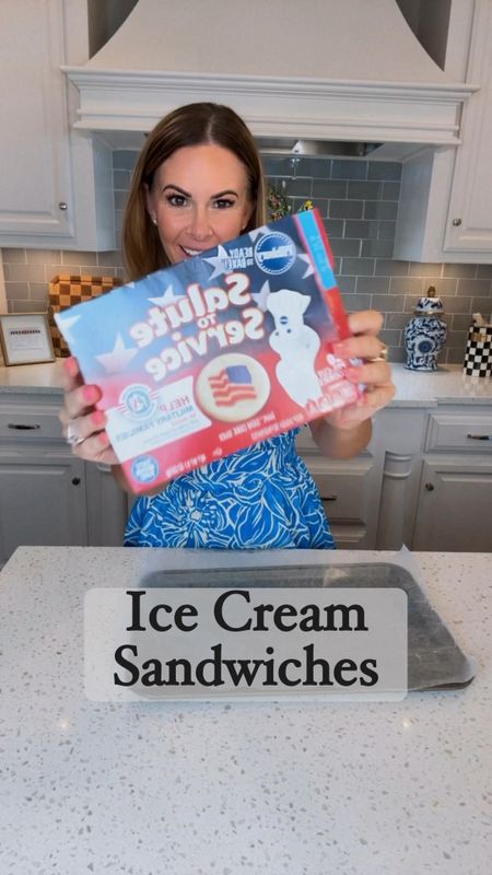 4th of July Ice Cream Sandwiches! 
4th of July Party 
Fourth of July party 
Walmart partner 

#LTKParties #LTKFindsUnder50 #LTKStyleTip