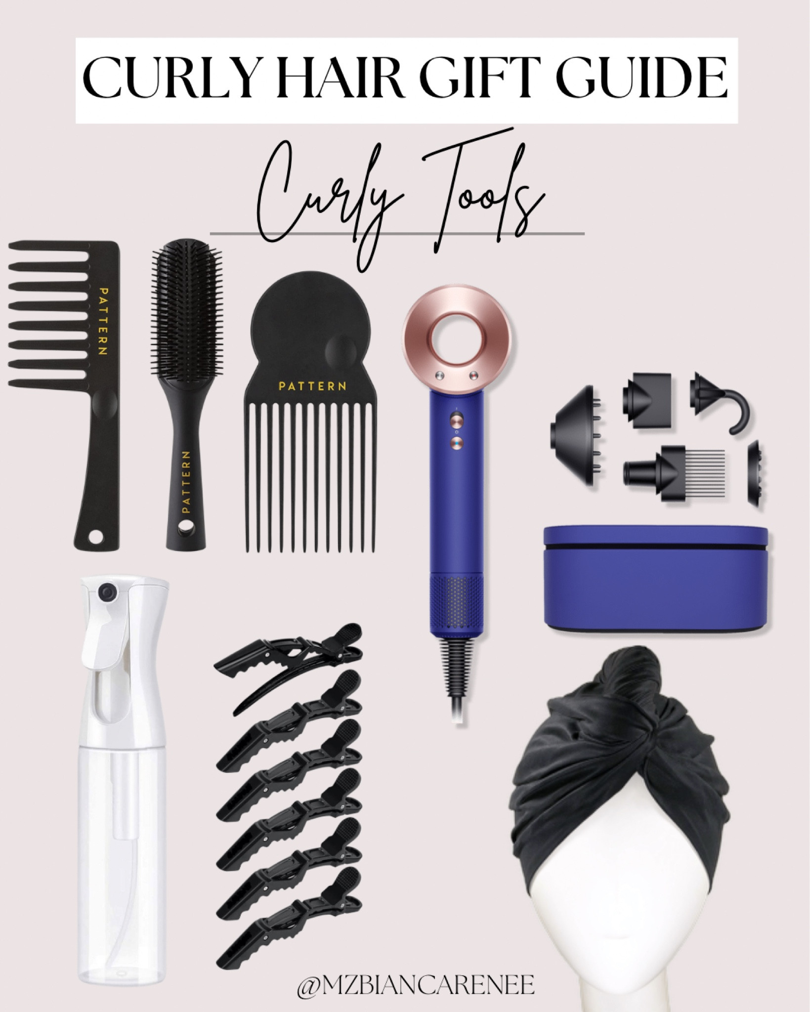 Every Curly Haired person needs these tools! These will be on every curlfriends wish list! Limit frizz and speed up your wash day with a microfiber towel, comb set and diffuser! 

#LTKbeauty #LTKHoliday #LTKGiftGuide