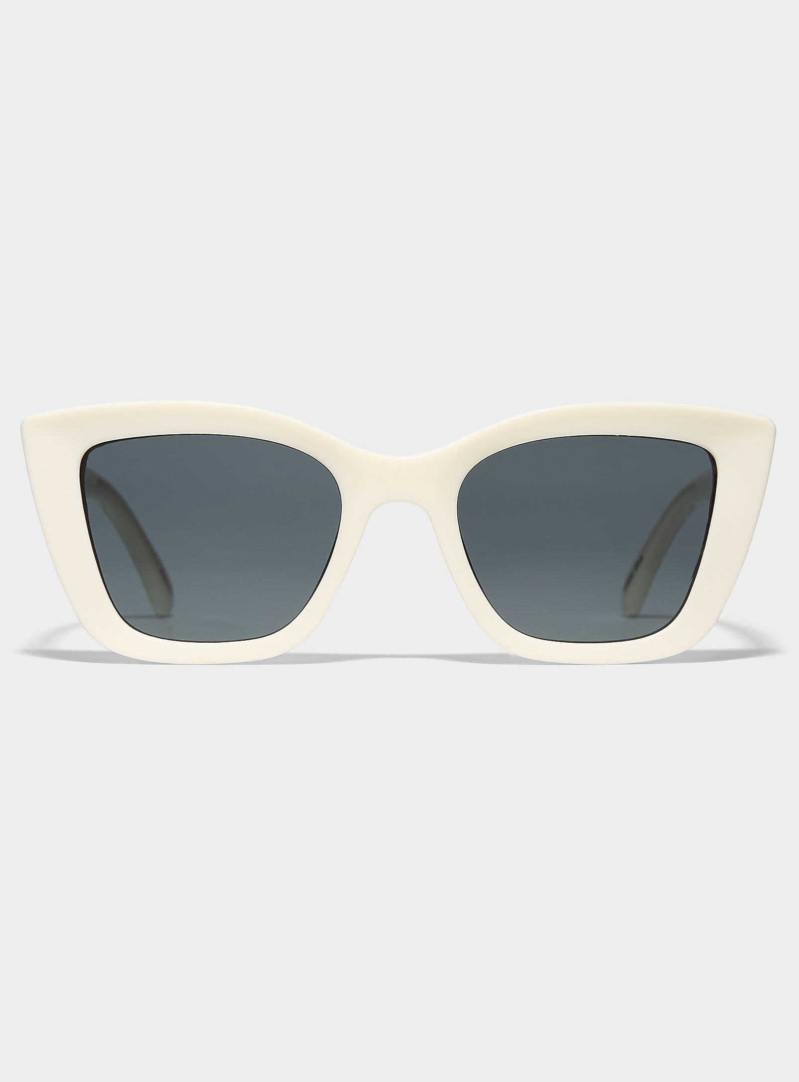Simons - Diva cat-eye sunglasses (Women, White, ONE SIZE) | Simons