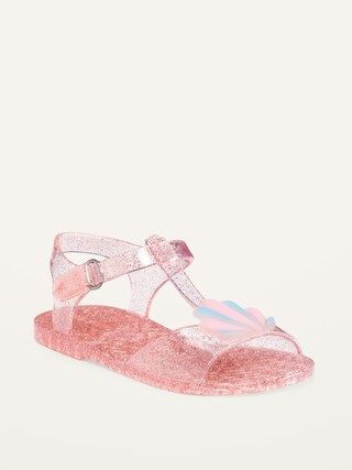 T-Strap Jelly Sandals for Toddler Girls | Old Navy (US)