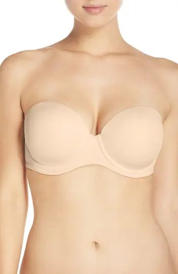 Women's Wacoal Red Carpet Convertible Strapless Bra, Size 34 B - Beige | Nordstrom