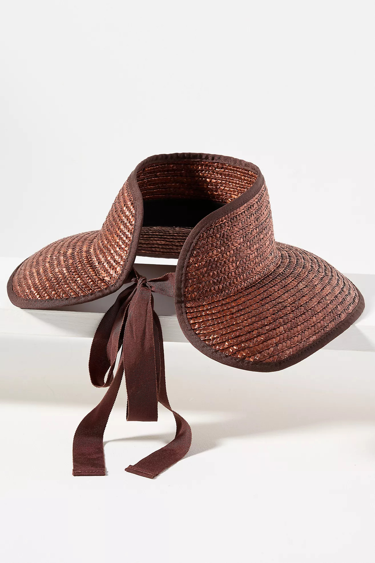 Wyeth Wide-Brim Straw Visor | Anthropologie (US)
