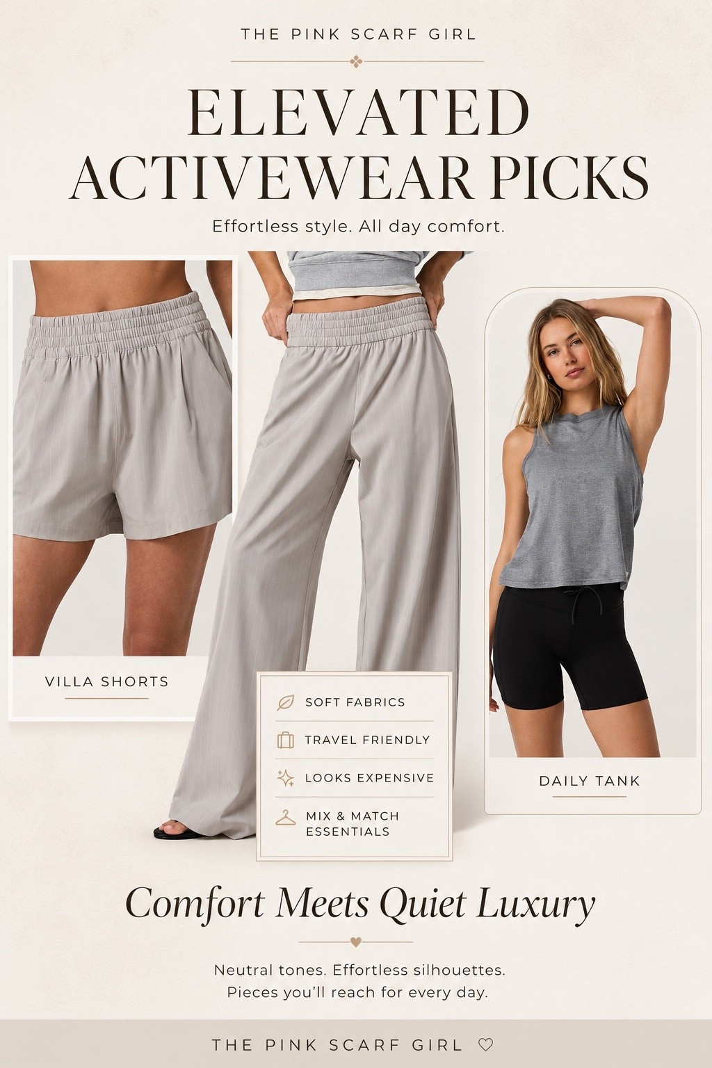 These Vuori pieces are exactly what I look for in elevated athleisure: comfortable enough for everyday wear, polished enough to leave the house in. The wide-leg pants are especially good for travel days, coffee runs, and working from home while still looking put together. 🤍

#LTKActive #LTKTravel #LTKootd