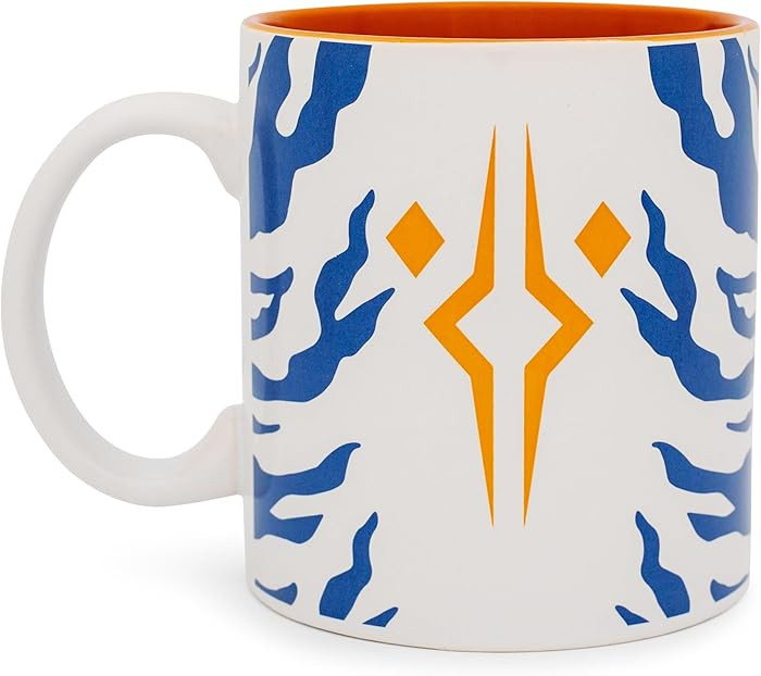 Star Wars Ahsoka Tano Ceramic Mug | Large Coffee Cup For Tea, Espresso, Cocoa | Holds 20 Ounces | Amazon (US)