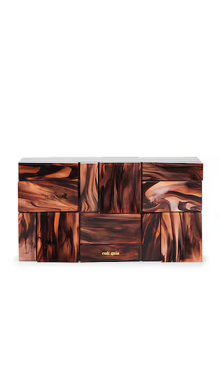 Cult Gaia Galleria Clutch in Brown. | Revolve Clothing (Global)