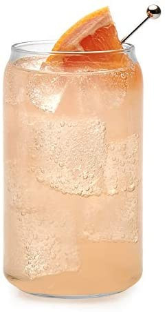 Libbey Classic Can Tumbler Glasses, Set of 4, Pack of 4, Clear | Amazon (US)