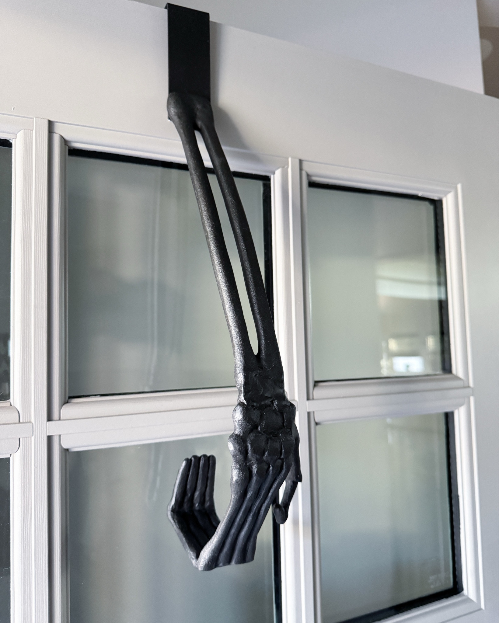 Spooky skeleton wreath holder — the details on this piece are gorgeous & I love that it looks beautiful with or without a wreath on it. Also tagging my wreath details that I’ll be sharing soon. 

Wreath - Pottery Barn - Wreath Holder - Skeleton - Pottery Barn Halloween - Halloween Decorations 

#LTKHome #LTKSeasonal #LTKHalloween