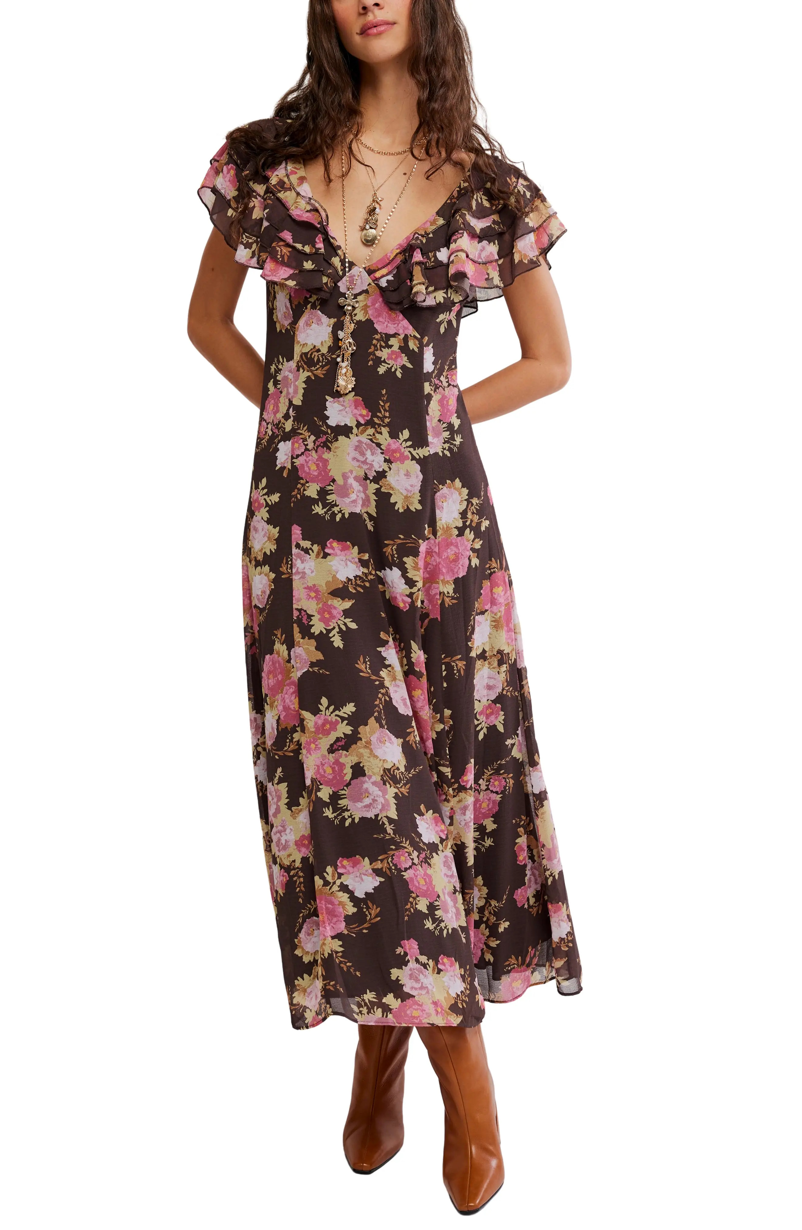 Free People Intimately FP Forsythia Maxi Dress (Women) | Nordstrom | Nordstrom