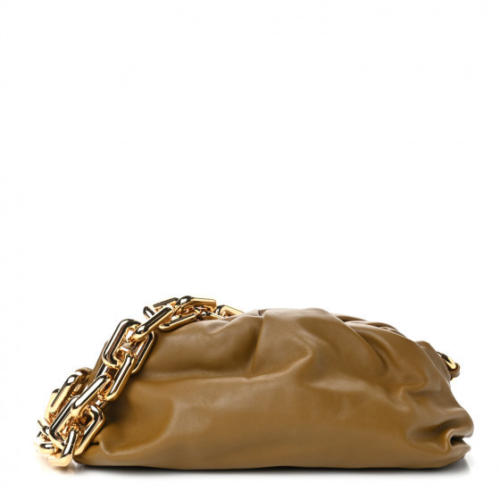 BOTTEGA VENETA

Calfskin The Pouch Chain Cammello | Fashionphile