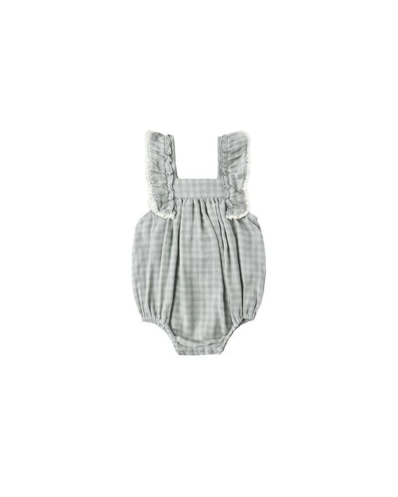 Maya Romper || Green Gingham by Rylee + Cru | Shop.app