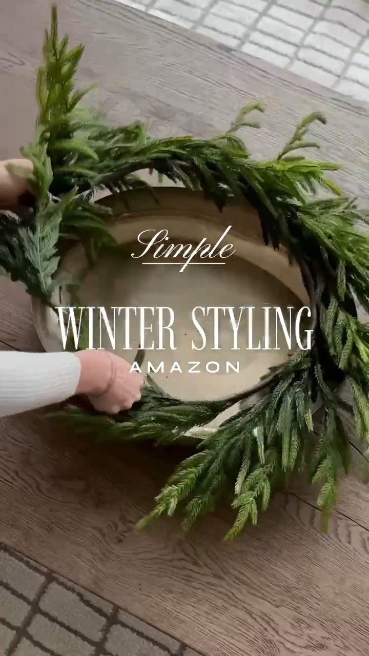 This styling is perfect all the way through the holidays and into the new year. Add ornaments or bells to dress it up. The Natalie Crackle Tray is the perfect mix of gold & silver and has sold out several times. Stunning for year round styling. ⁣
⁣
⁣
#amazonhome #amazongadgets #amazonmusthave

#LTKVideo #LTKHoliday #LTKSeasonal