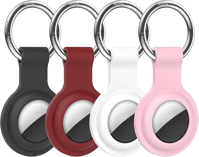HATALKIN Case Compatible with Apple AirTags Case Keychain Air tag Holder Air Tag Key Ring Cases A... | Amazon (CA)