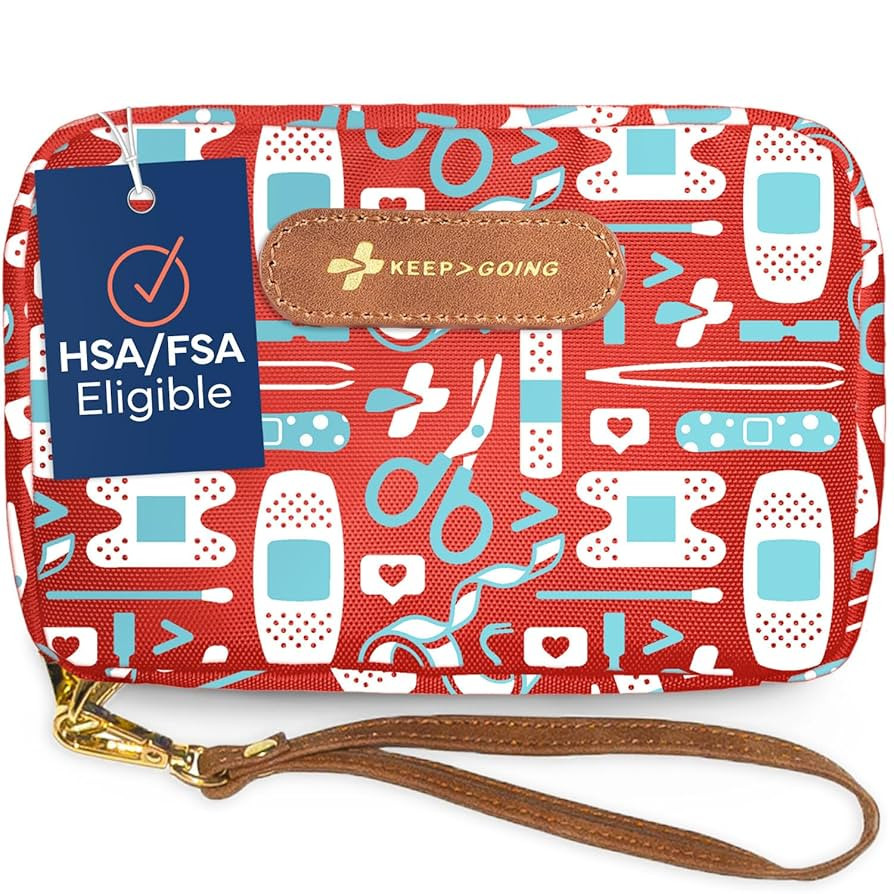 KeepGoing Travel First Aid Kit for Kids – 130 Pc. for Car, Home, Purse, Diaper Bag & Backpack w... | Amazon (US)