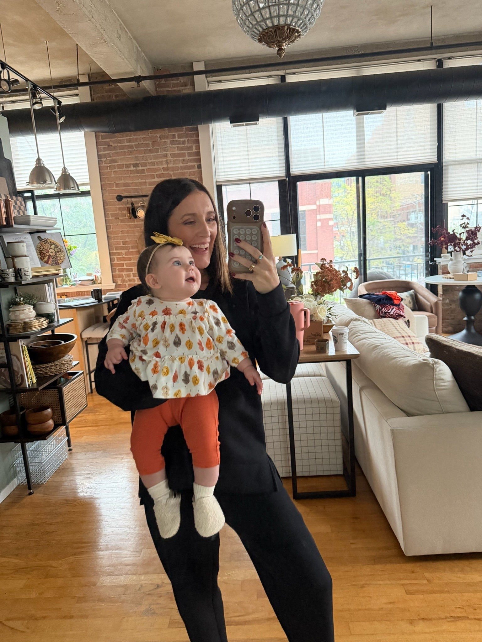 Our OOTDs! My Spanx set is on sale with code LTK20, wearing M top and S pants. Linking similar cute fall baby girl outfits!

#LTKootd #LTKSaleAlert #LTKBaby