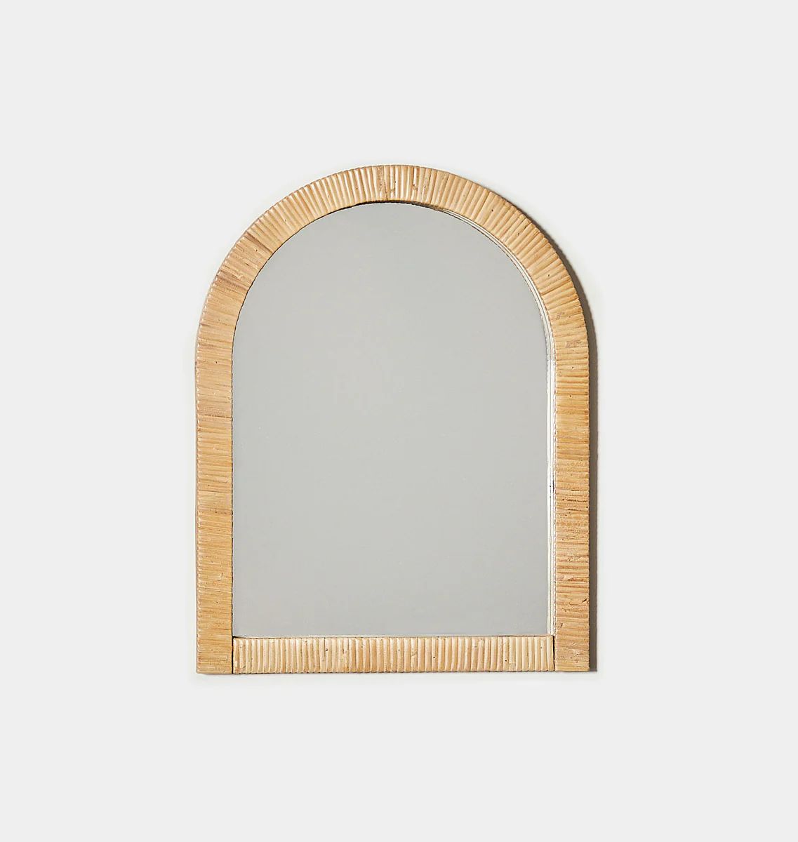Rattan Wrapped Mirror | Amber Interiors