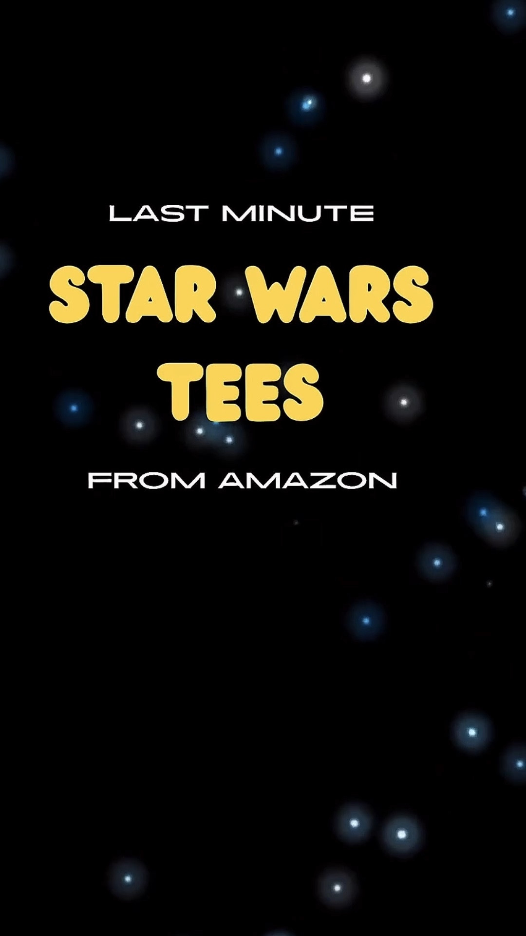 Last-minute tees from Amazon for May the 4th!  #starwars #maythe4th #amazonfashion

#LTKSeasonal #LTKootd
