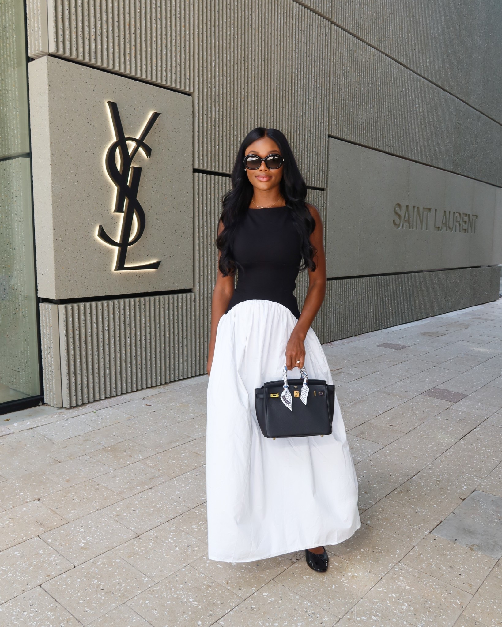 Fashionably late 🤍 Love the drop-waist on this black and white dress! For size reference I am wearing a small!

#LTKSeasonal #LTKStyleTip #LTKWedding