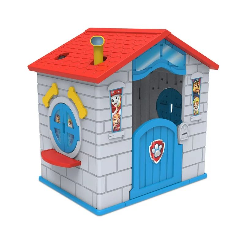 Nick Jr. PAW Patrol Plastic Indoor,Outdoor Playhouse with Easy Assembly - Walmart.com | Walmart (US)