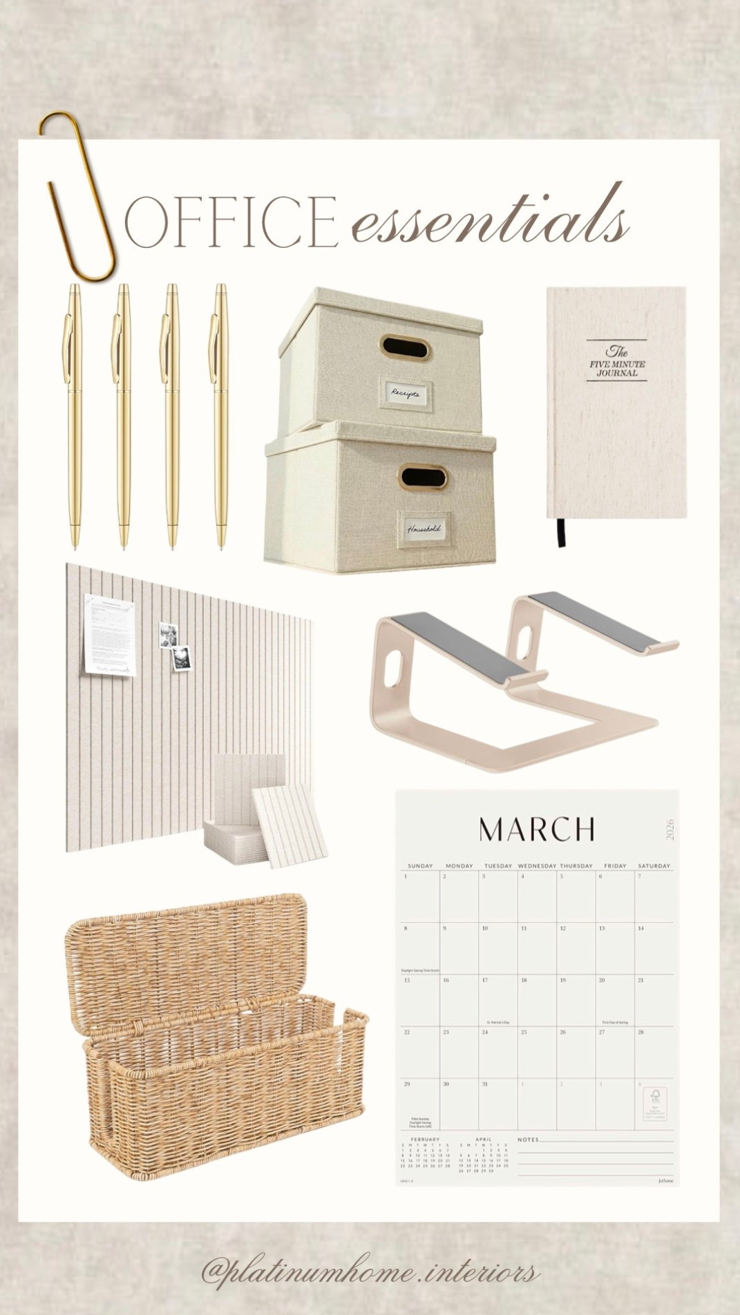 Office essentials you need 📆📝

#LTKHome