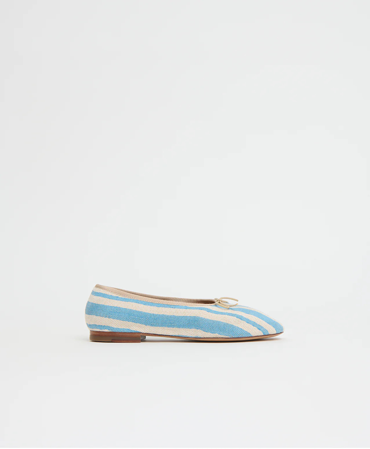 Limited Edition Pascucci Dream Ballerina - Baby Blue Stripe | MANSUR GAVRIEL