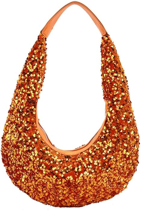 Shoulder Bag Sequin Purse Evening Bag Y2k Purse 2000s Fashion Rave Accessories Evening Bags and C... | Amazon (US)