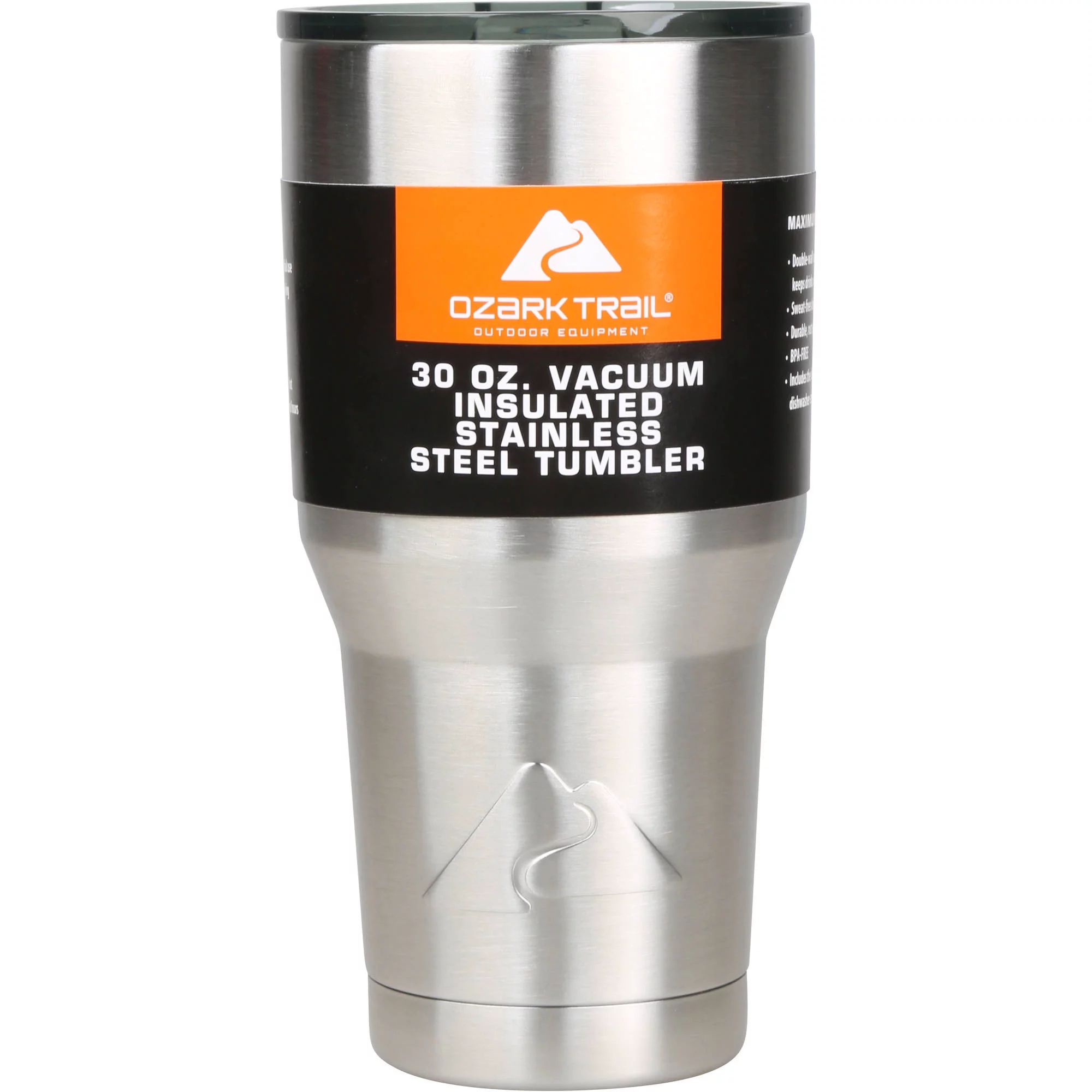 Ozark Trail 30-Ounce Double-Wall, Vacuum-Sealed Stainless Steel Tumbler | Walmart (US)