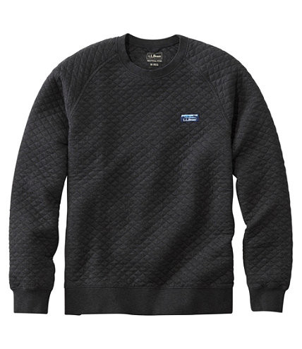 Men's Quilted Sweatshirt, Crewneck | L.L. Bean