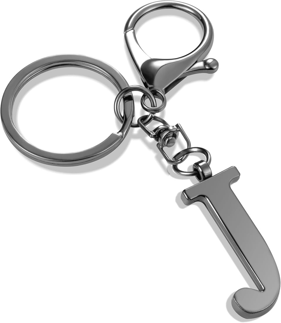 LAXPICOL Gold Letter A-Z Keychain for Women Bag Charms Purse Charms For Handbags Metal Alphabet I... | Amazon (US)