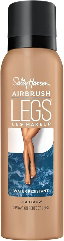 Sally Hansen Airbrush Legs, Leg Spray-On Makeup, Light Glow 4.4 Oz | Amazon (US)