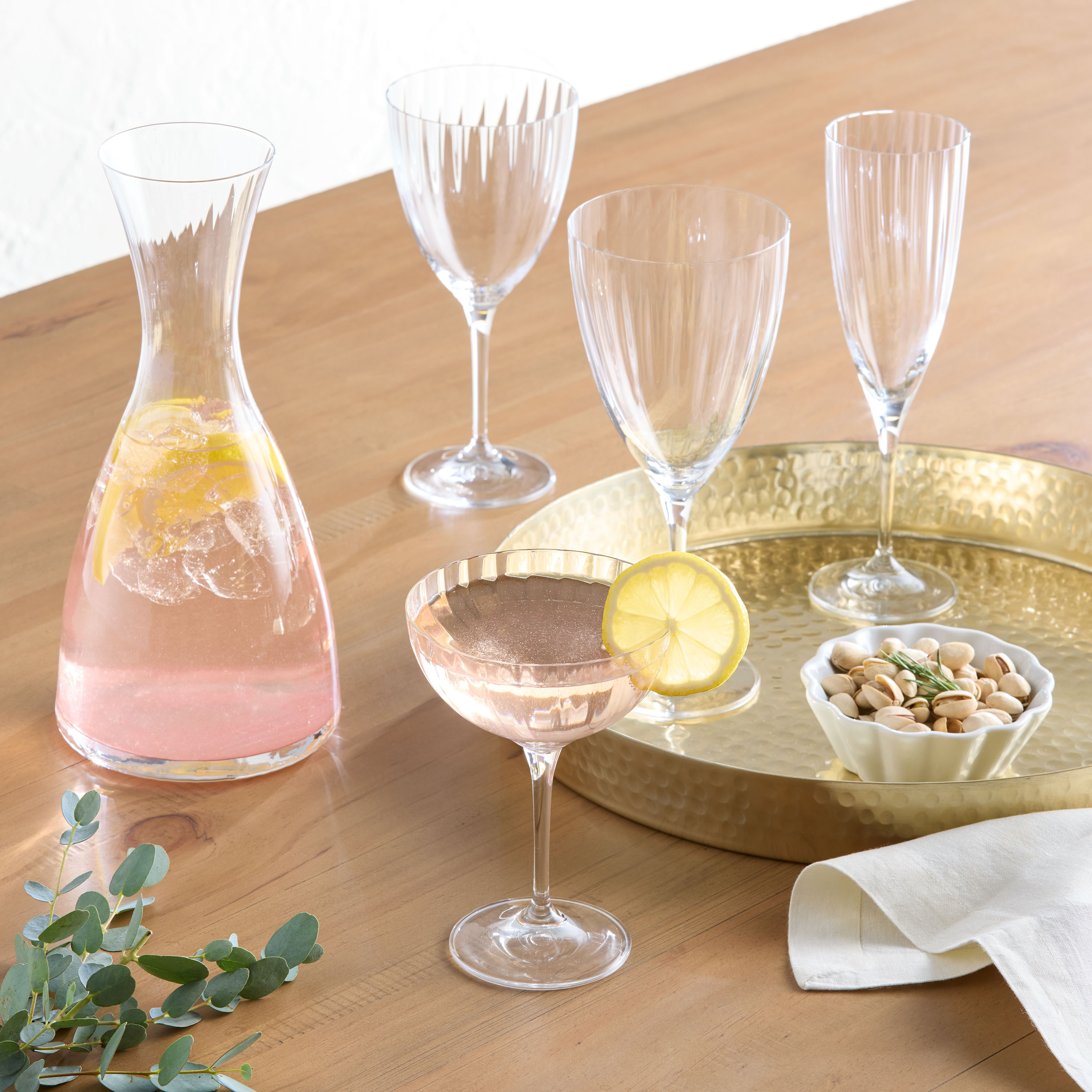 Kate Optic Crystalex Glassware Collection | World Market