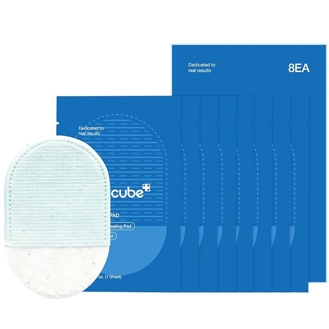 medicube Zero Pore Peel Pads 8EA, Face & Body Exfoliating Pads | Smoothing Mitt for Face & Body -... | Amazon (US)