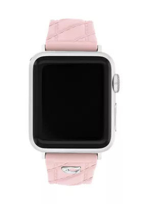 COACH Apple Watch Strap, Pink | Belk