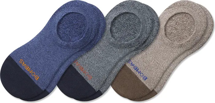 Bombas Assorted 3-Pack Marl Cushioned No-Show Socks | Nordstrom | Nordstrom