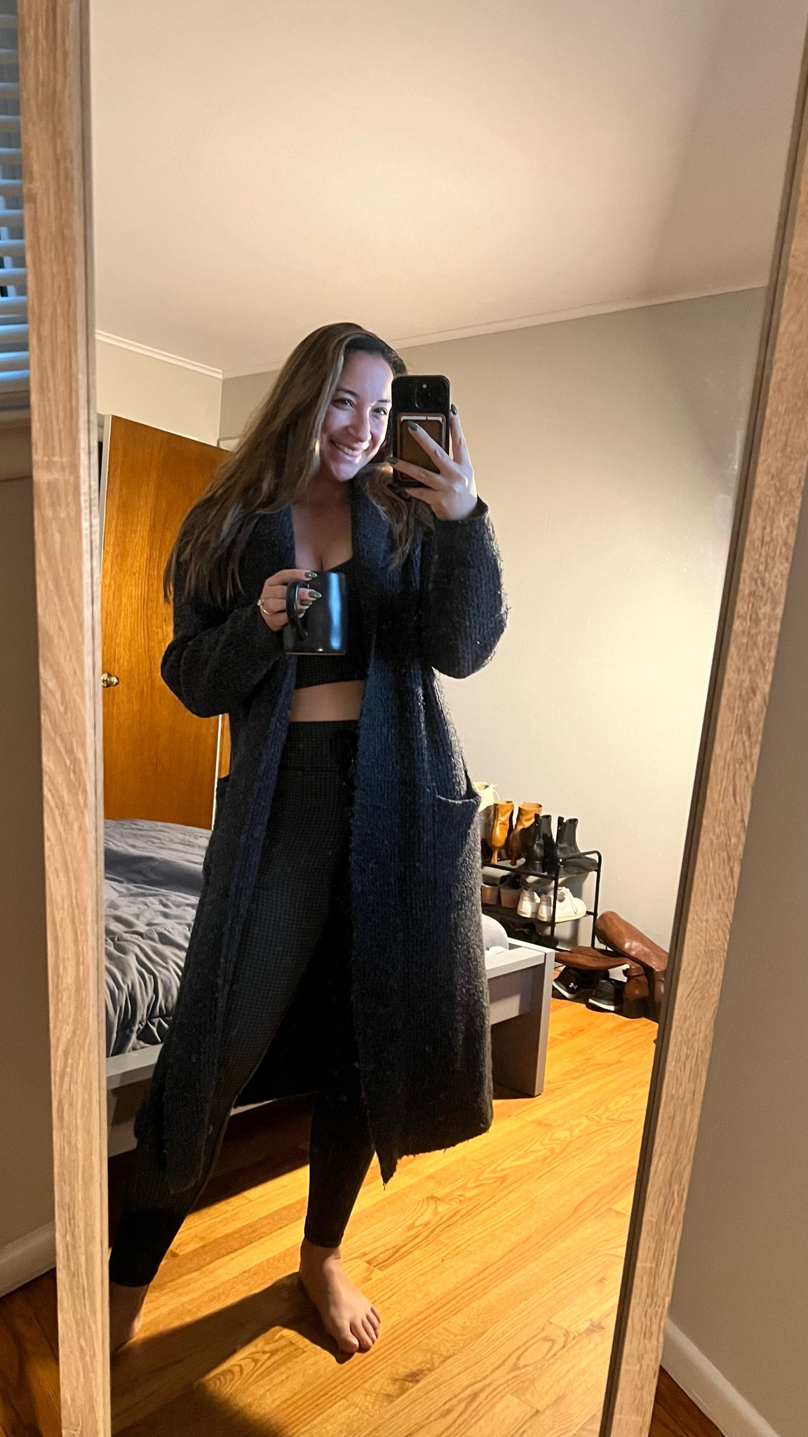 Relaxed Saturday morning looks! Cozy and soft is always the way to start the morning. 

#workoutclothes #aerie #coatigan

#LTKstyletip #LTKmidsize #LTKfitness