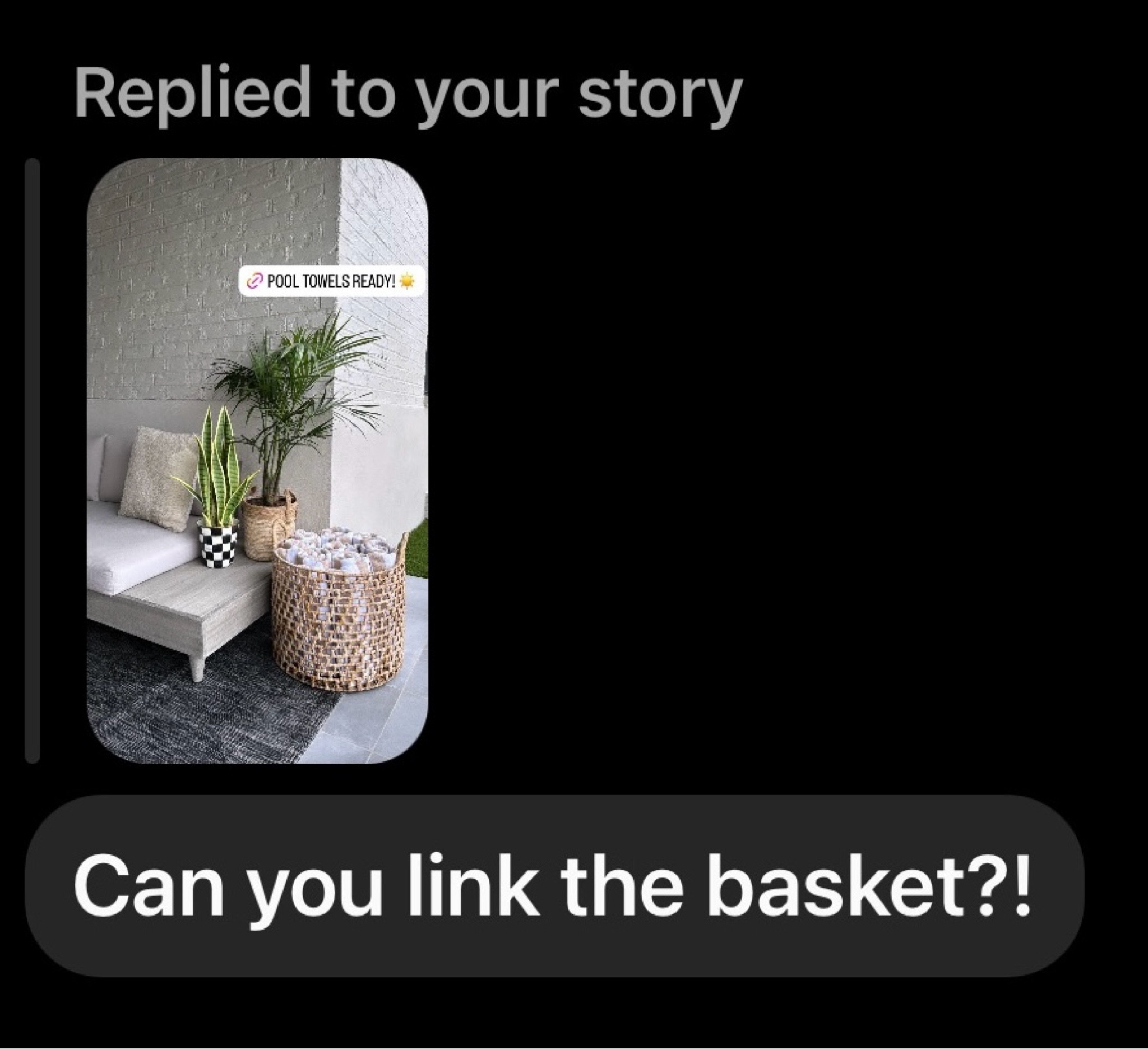 What’s in my dms? 

#LTKHome #LTKFindsUnder50