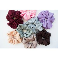 Silky Scrunchie, Accessories For Hair, Ponytail Accessory | Etsy (US)