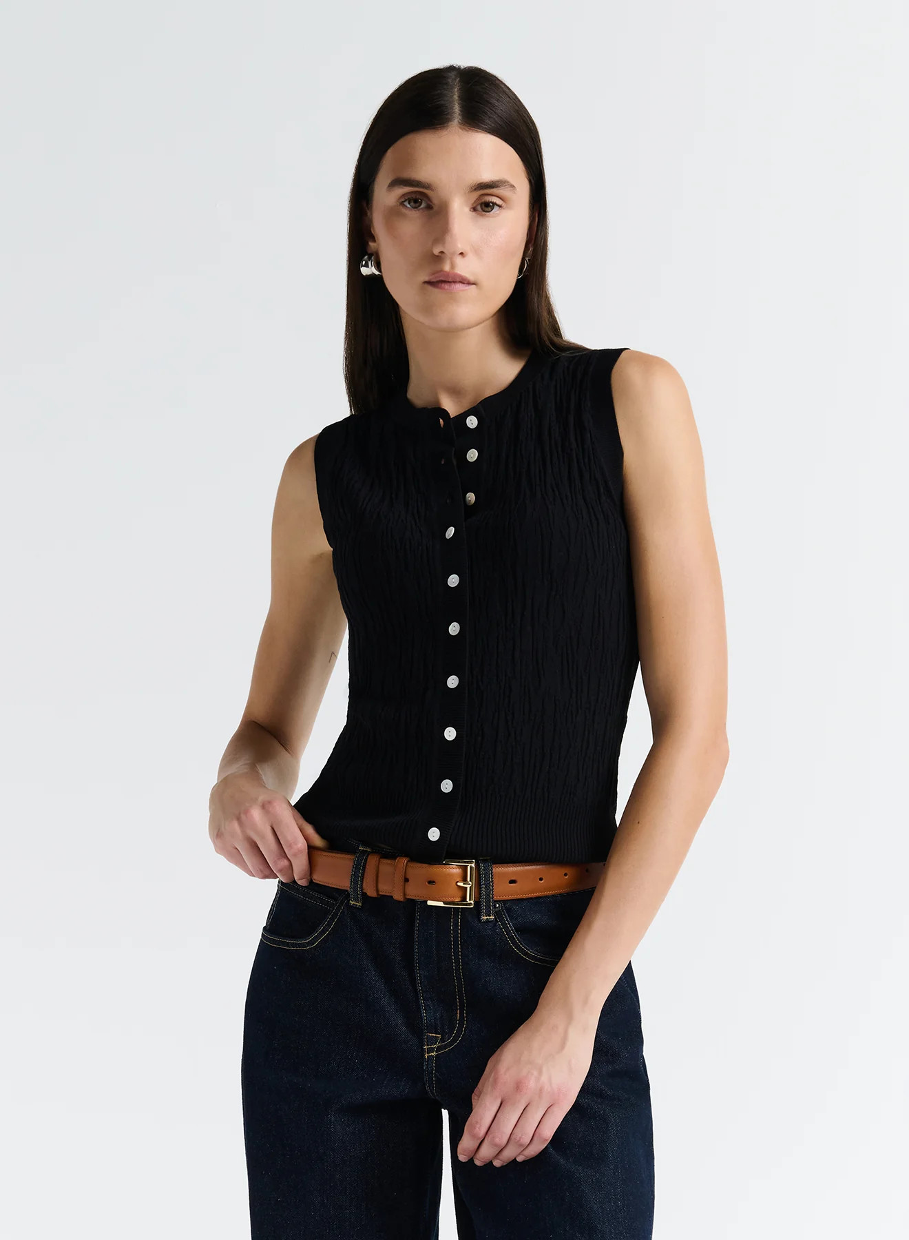 SERAFINA TOP (RAVEN) | Anna Quan (Global)