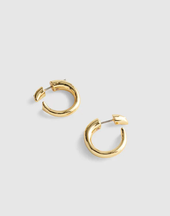 Fish Split Hoop Earrings | Madewell