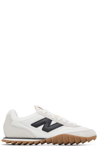 New Balance - White & Gray RC30 Sneakers | SSENSE