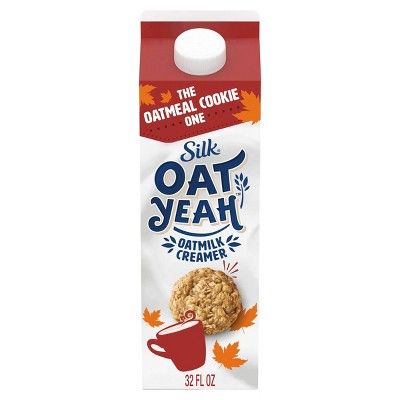 Silk Oat Yeah! Oatmeal Cookie Creamer - 32 fl oz | Target