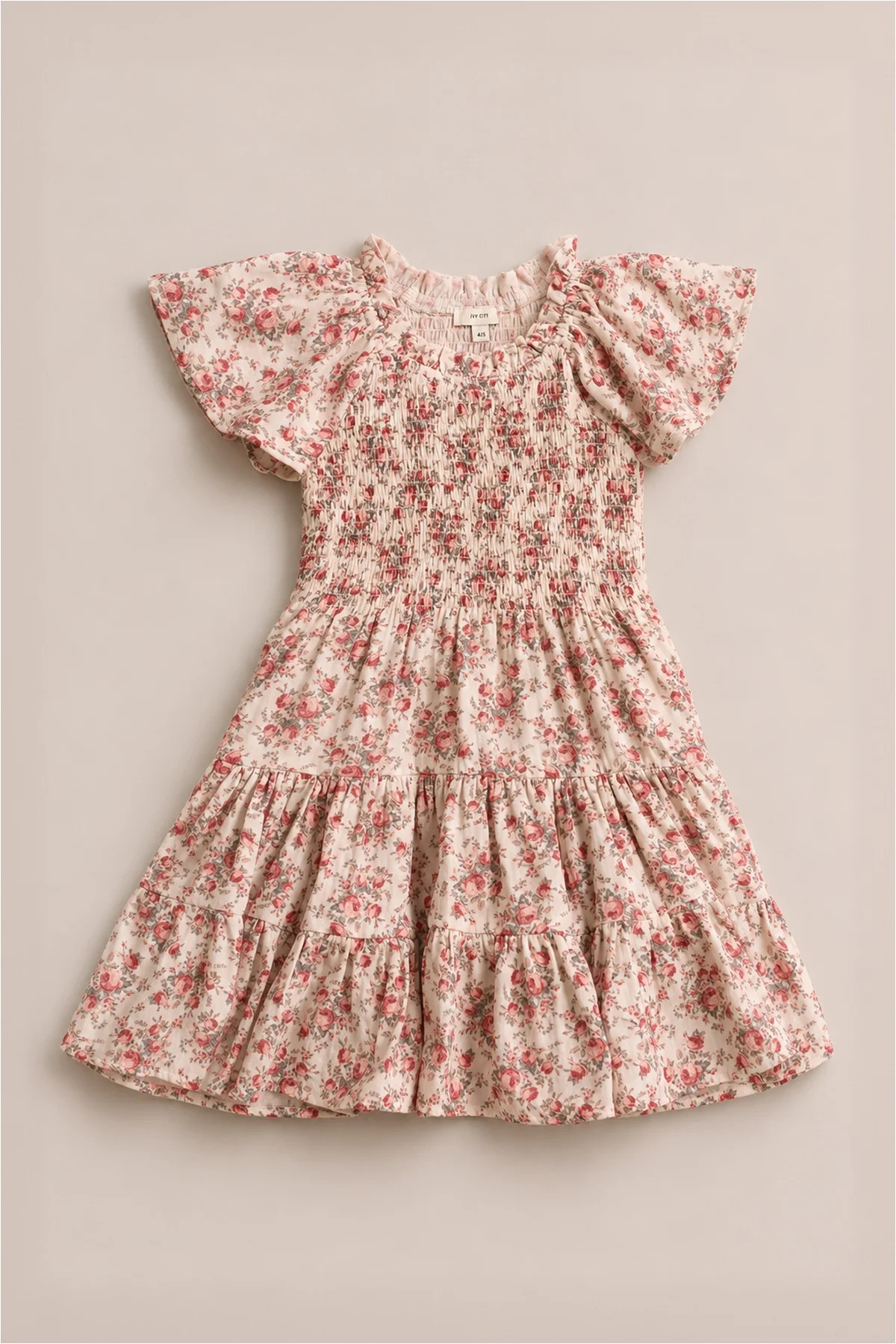 Mini Jovie Dress in Ivory Heritage Rose | Ivy City Co