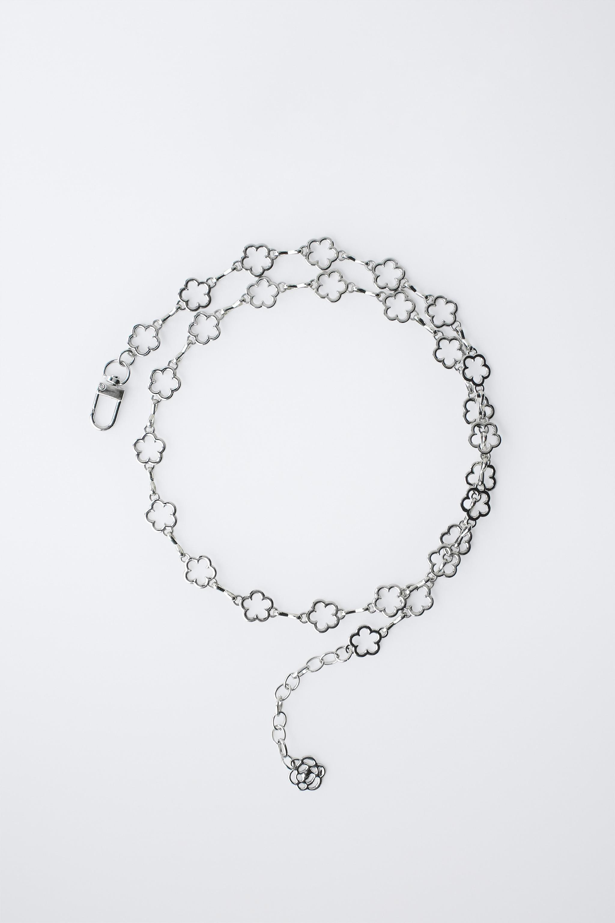FLOWER CHAIN BELT | Zara US