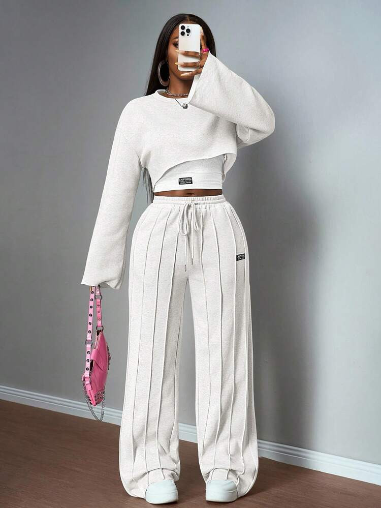 Slaydiva 2025 Autumn/Winter Casual All-Match Versatile Streetwear & Commute Longlseeve | SHEIN