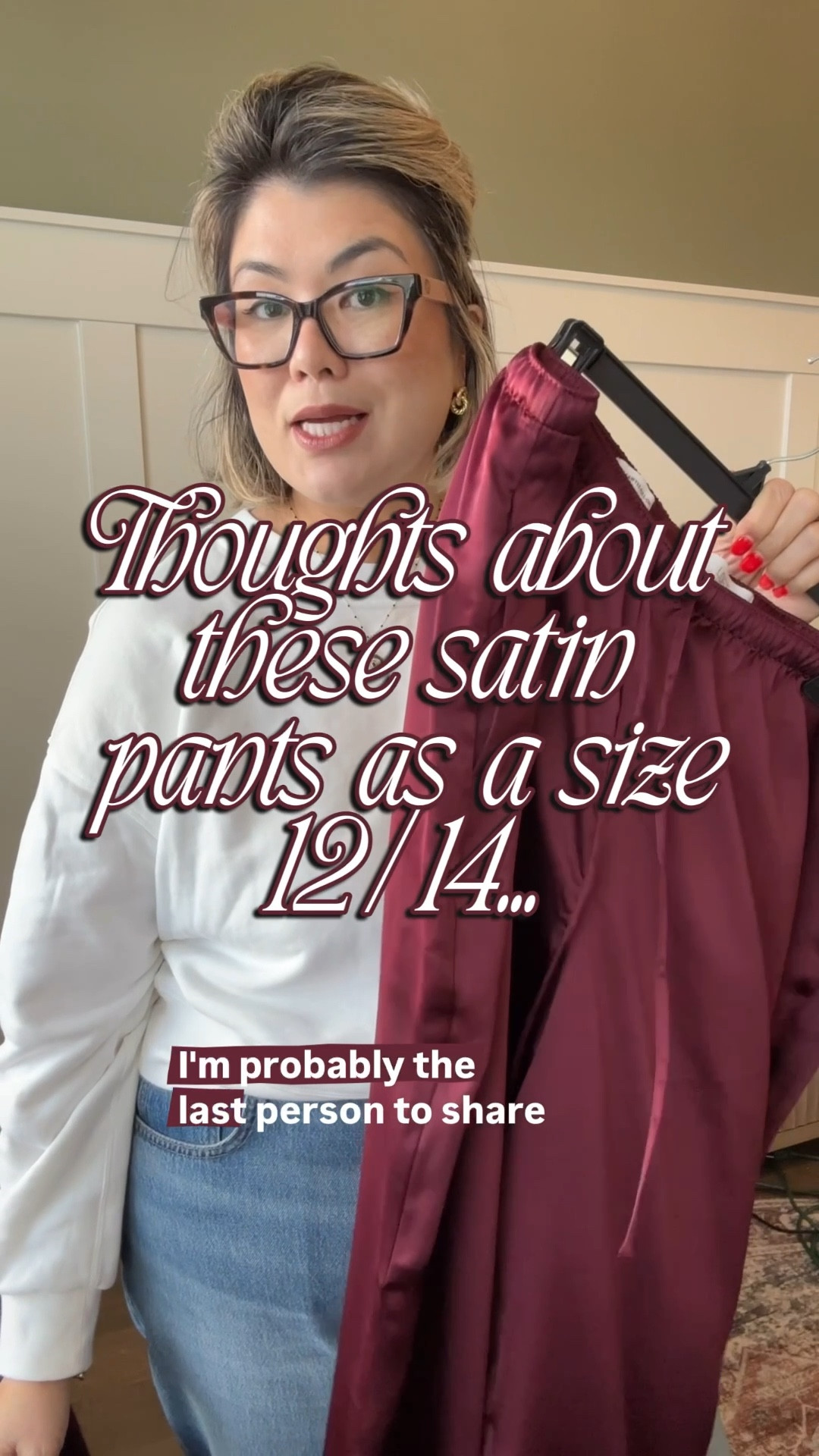 Listen up ladies! These pants are now 60% off! I’m actually considering picking up the navy because I can wear those year round. Again, I’m wearing these in an XL. They definitely fit loose, but that way I’m not experiencing any pulling in the tummy area! 

#LTKHoliday #LTKootd #LTKMidsize