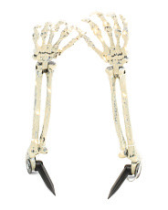 2pc 18in Outdoor Safe Lighted Skeleton Hand With Stakes | Halloween | Marshalls | Marshalls