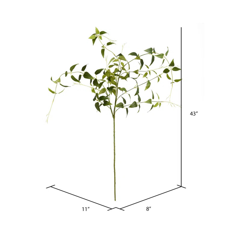 3 Piece Clematis Spray Branch (Set of 3) | Wayfair North America