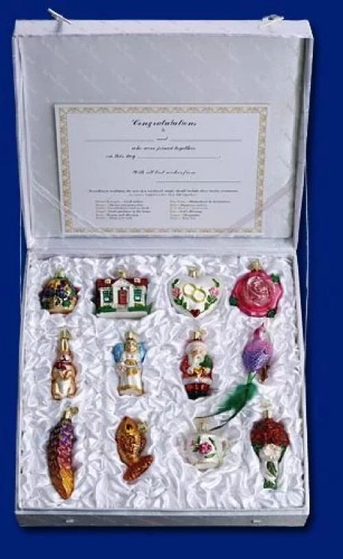 Old World Christmas Bride's Collection Ornament Box Set | Walmart (US)