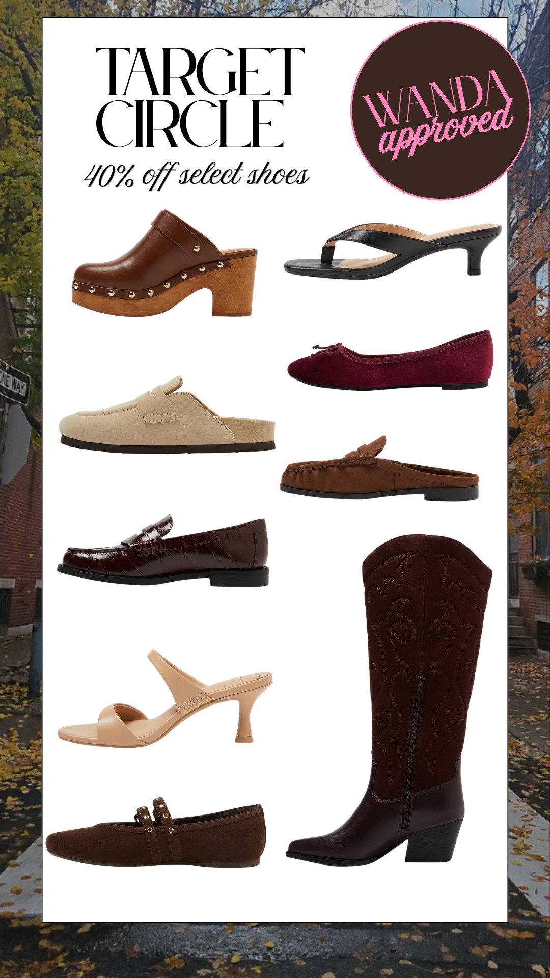 Target Circle Deals 40% off select shoes!!

trendy fashion, fall fashion, fashion over 40, fashion over 50, target circle week, fall style, target fall fashion, fall shoes, trendy shoes 

 #LTKootd #LTKSeasonal #LTKSaleAlert